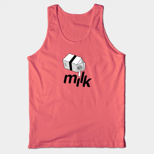 Milk Tank Top by mrbenbartlett